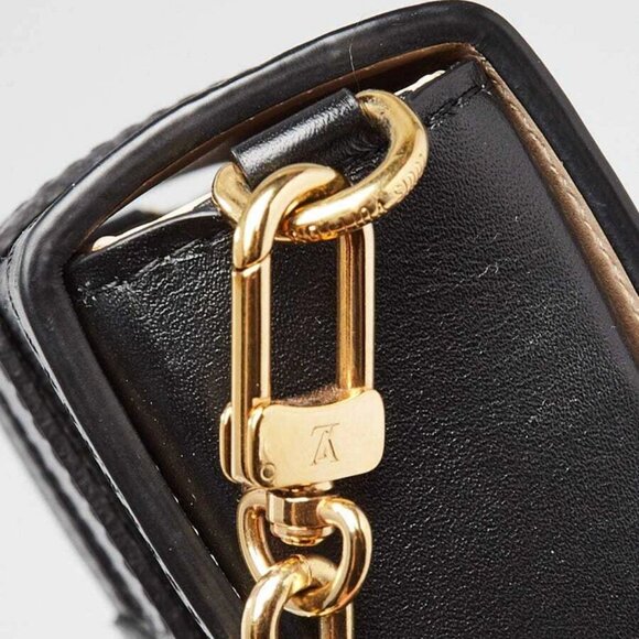 Louis Vuitton Black Epi Leather Vertical Trunk Pochette Bag - Picture 5 of 11
